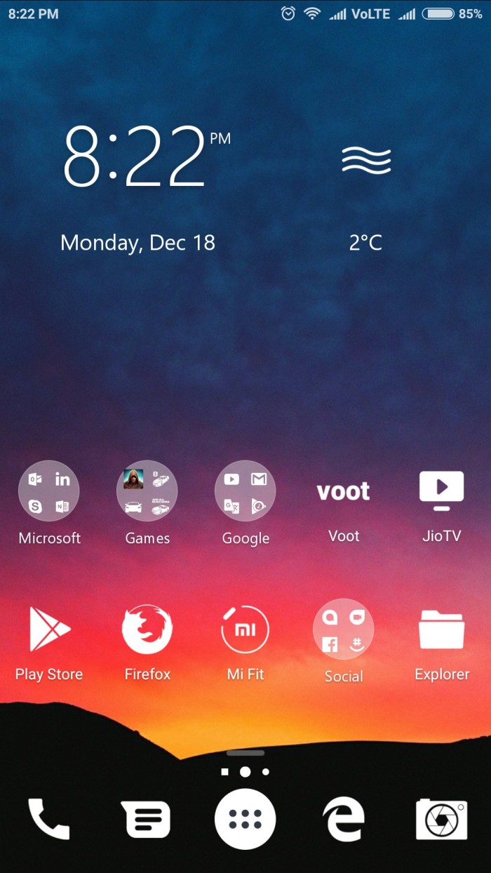 microsoft launcher